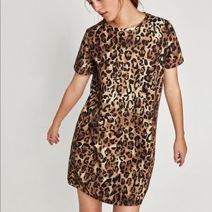 Zara short sleeve dress